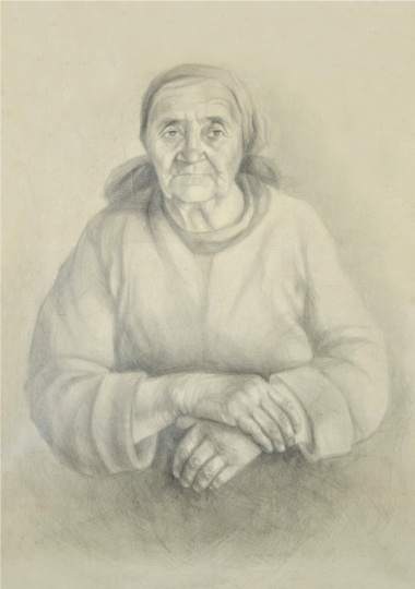 Marine Zuloyan, Drawings, GRANDMOTHER GHALAM