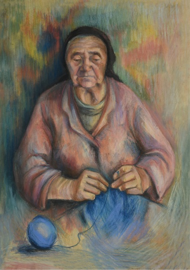 Mariné Zuloyan, Portraits, GRANDMOTHER GHALAM