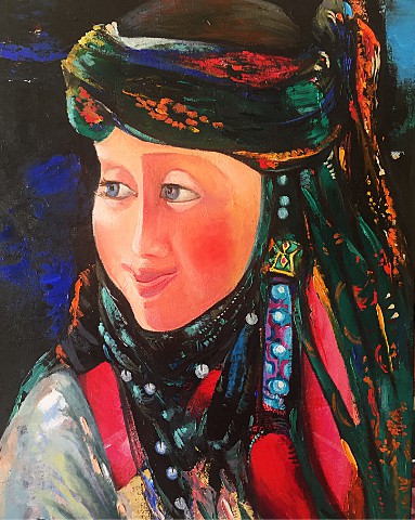 Mariné Zuloyan, Peintures - Les Femmes, HAMSHEN ARMÉNIEN
